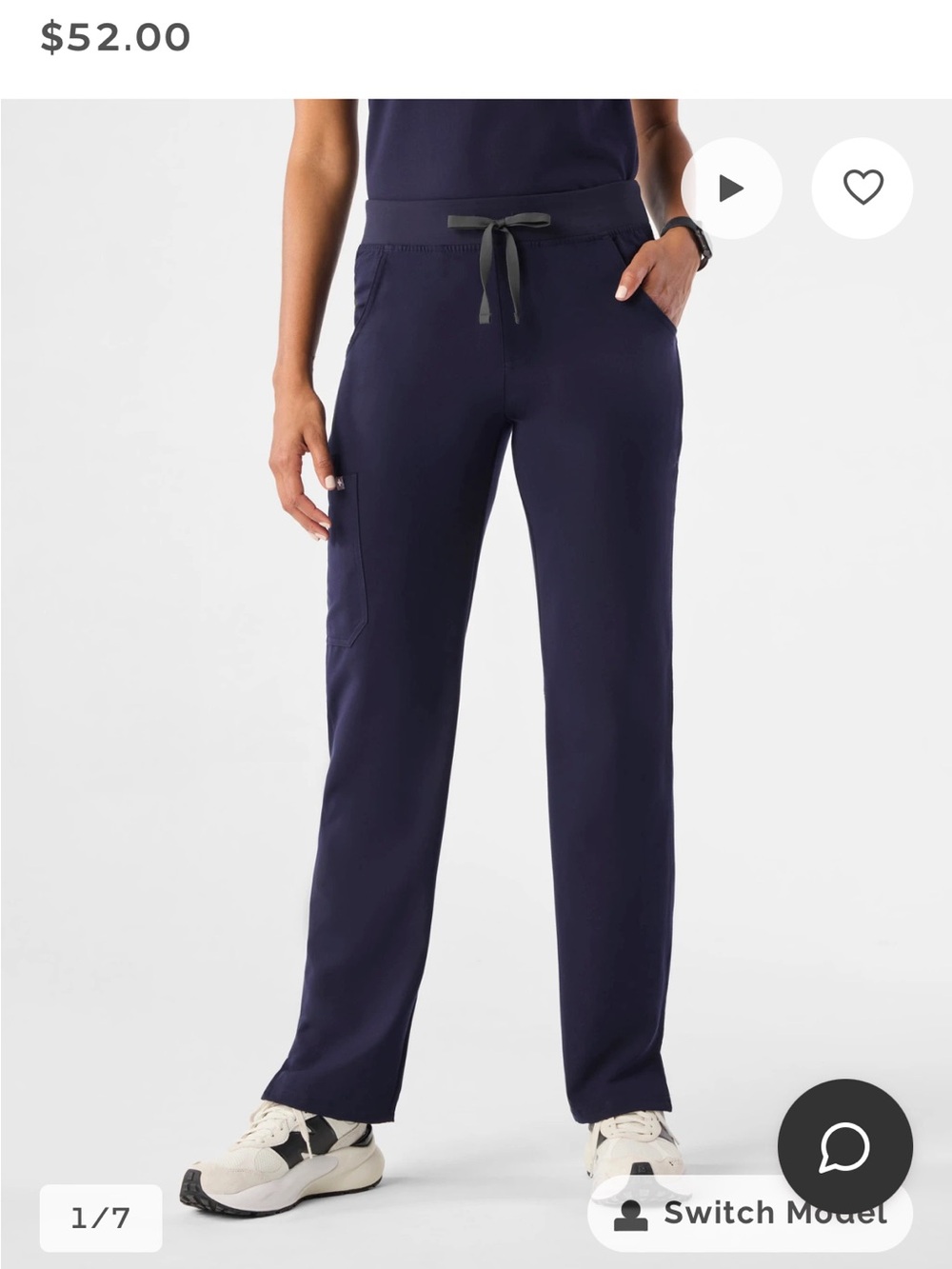 Figs Women’s Navy Scrub Pants